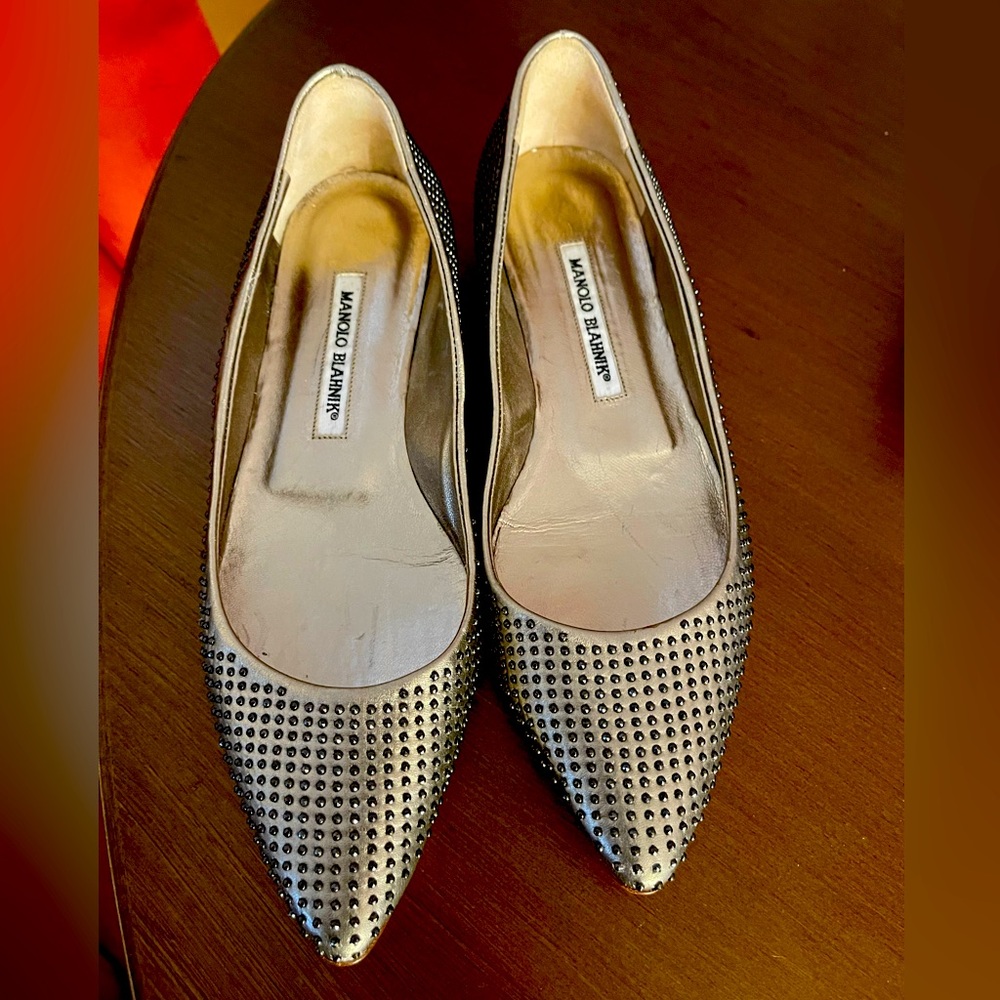 Manolo Blahnik flats